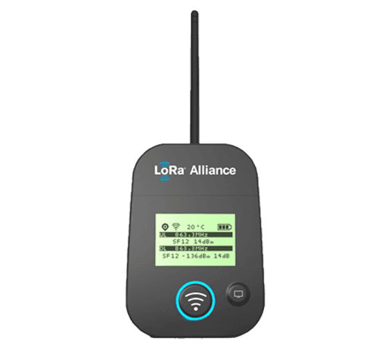 ADVIZEO BY SETEC - Testeur de réseau LoRA 868Mhz