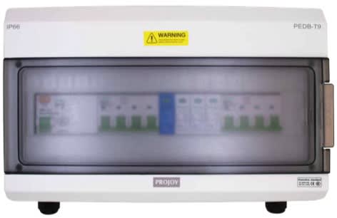 CKW Solar Group - Coffret Electrique AC pour installation solaires triphase jusque 9Kw