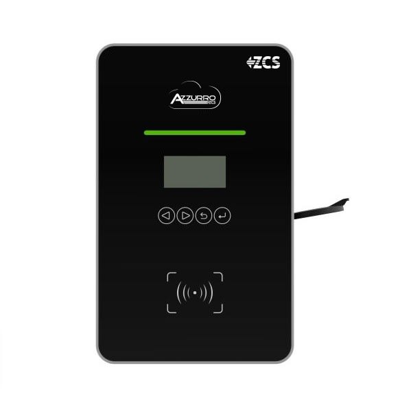 CKW Solar Group - Borne de charge pour vehicules electriques Azzurro de 7kW monphasee