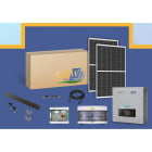 CKW Solar Group - Kit Sol. Ond. 9kW-triphase-24 panneaux 375W-toit tuile ETN-Coffret AC-DC