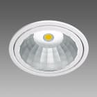 Fosnova - MILANO FL Led 22W 4000K 3129lm blanc et satiné