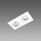 Fosnova - SNOW 2X Led 20W blanc Vaip20/Vlip40Ik07 2X990lm 4000K