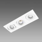 Fosnova - SNOW 3X Led 30W blanc Vaip20/Vlip40Ik07 3X990lm 4000K