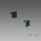 Fosnova - Capuchon embout OMNITRACK PLUS blanc en polycarbonate
