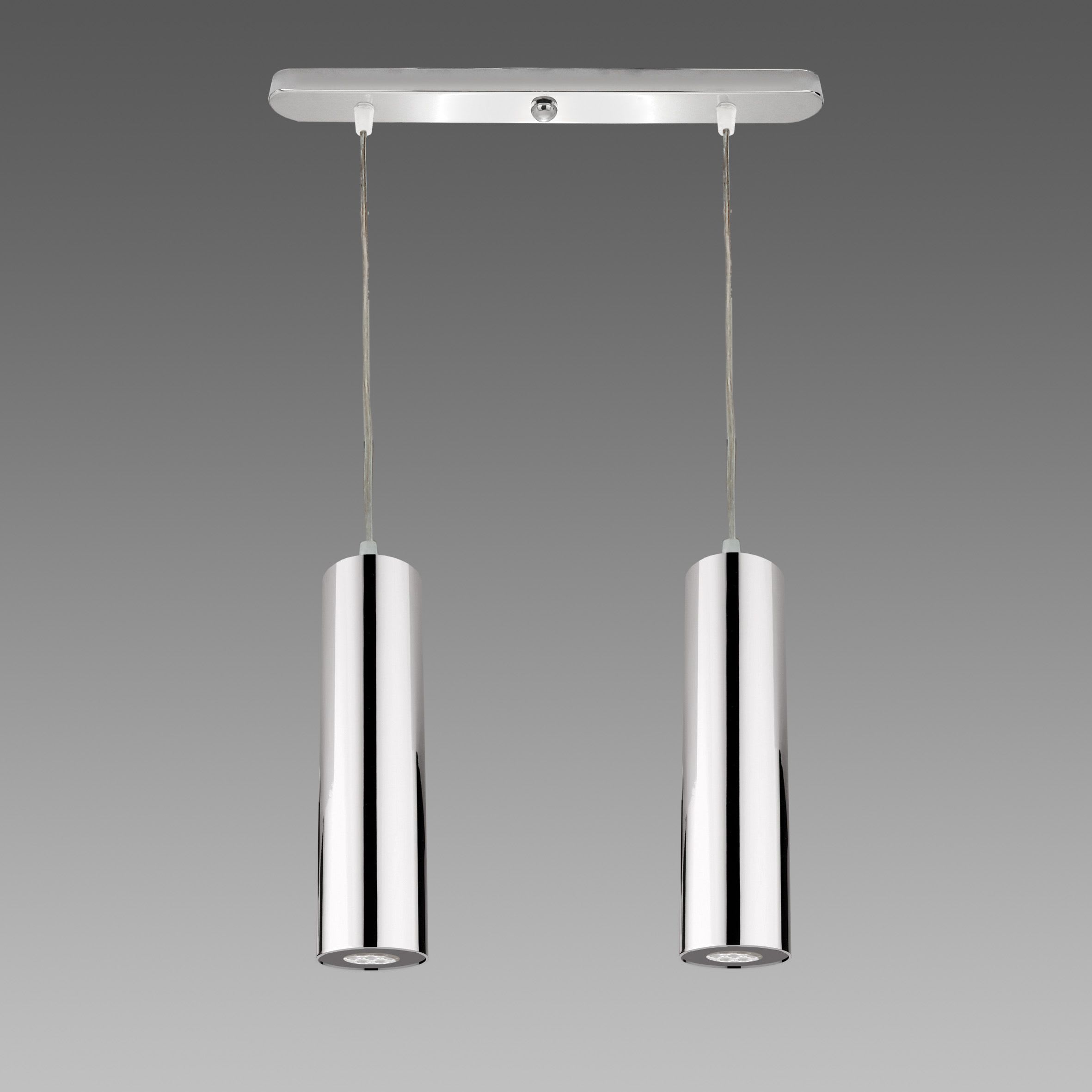 Fosnova - STILO BL Led 2x 20W 3000K 40D chrome suspension