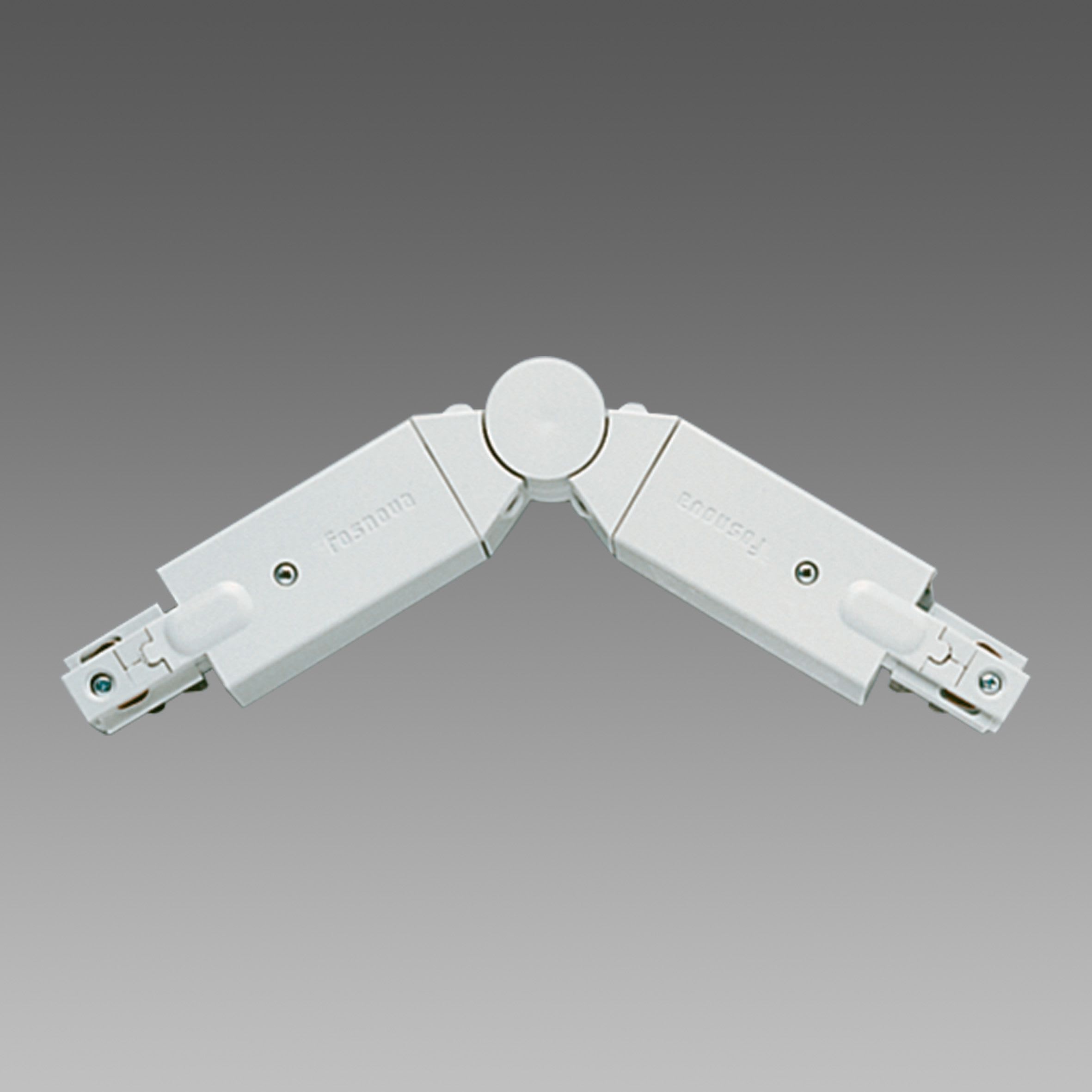 Fosnova - Jonction orientable à 2 connexions angles fixes 120D gris