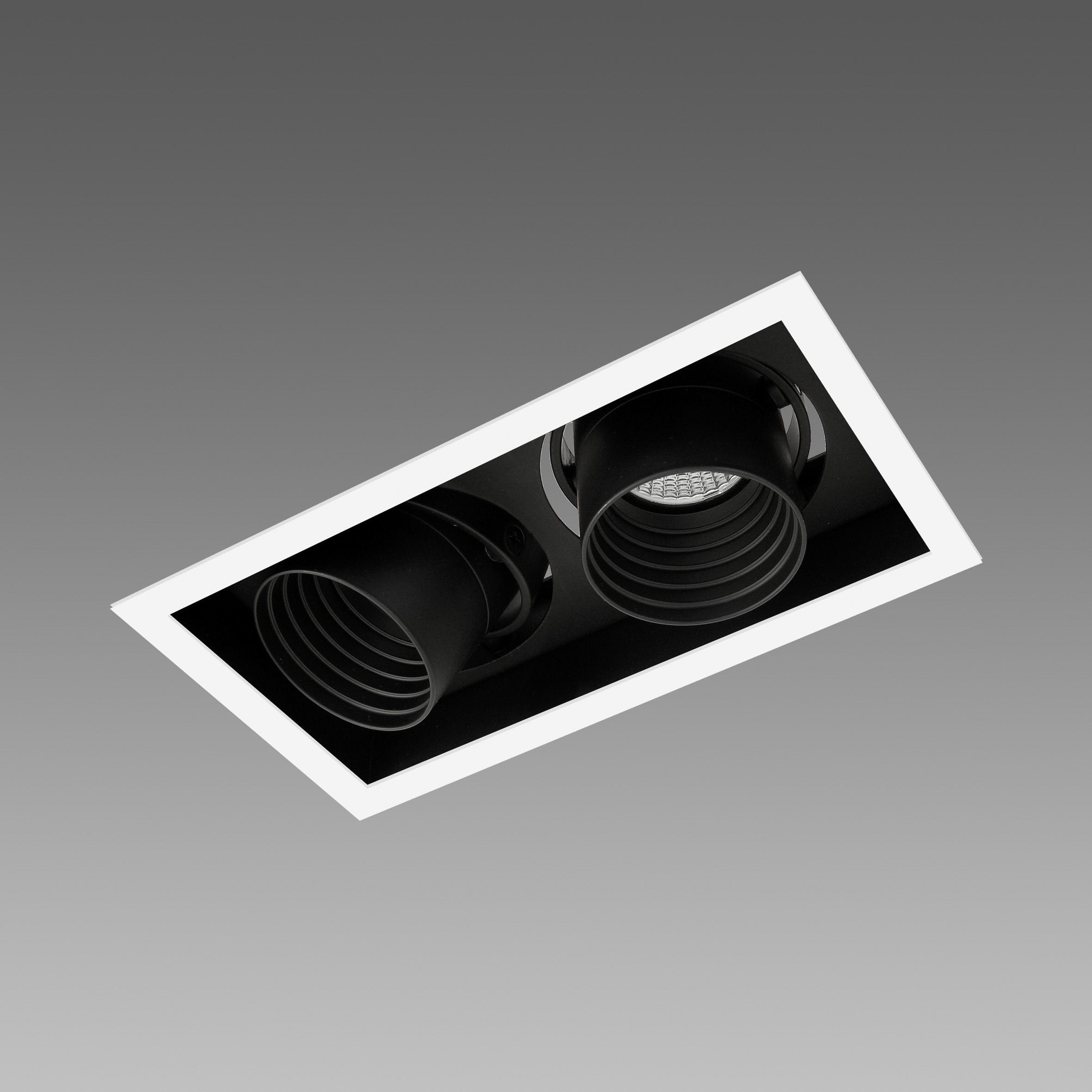 Fosnova - TRIMLESS 50 B2 Spot Led 20W blanc 2X515lm 4000K 25D