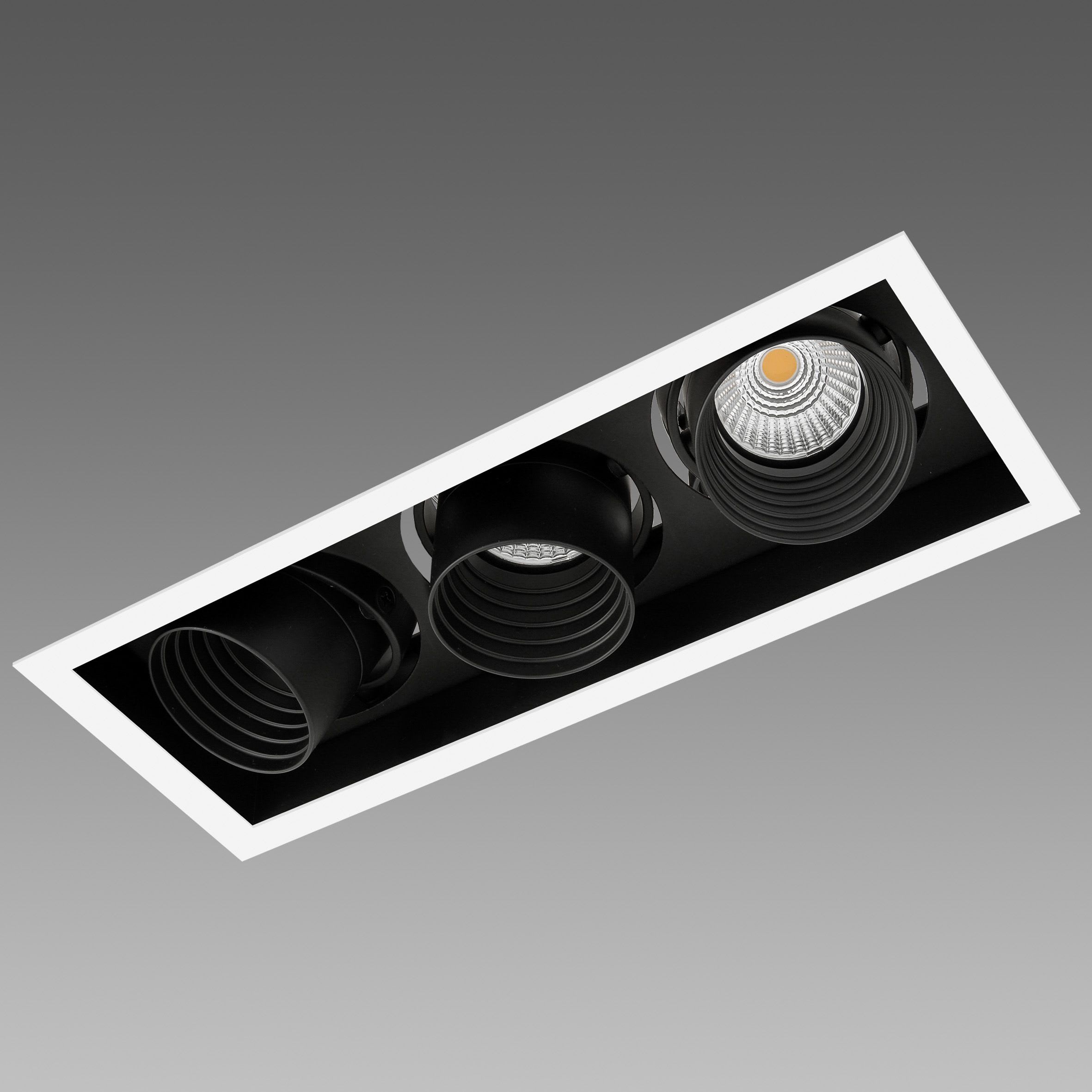 Fosnova - TRIMLESS 50 B3 Spot Led 30W blanc 3X425lm 3000K 38D