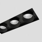 Fosnova - TRIMLESS 70 A3 Led 75W 3000K CRI90 21D noir