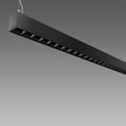 Fosnova - LISET 2.0 suspension Led 44W noir 5274lm 4000K 54D