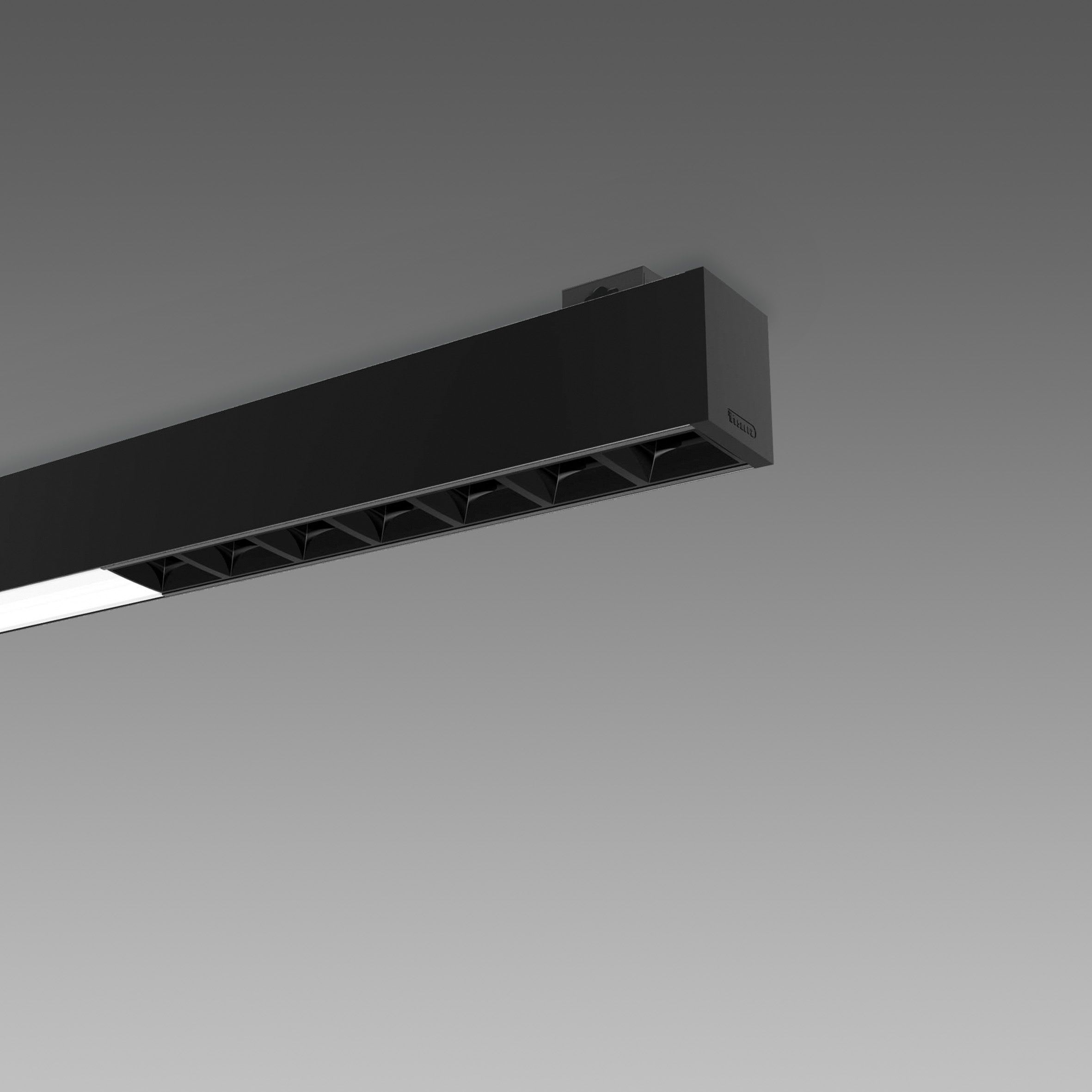 Fosnova - LISET 2.0 B+2M 57W noir Ip40Ik07 4000K 54D