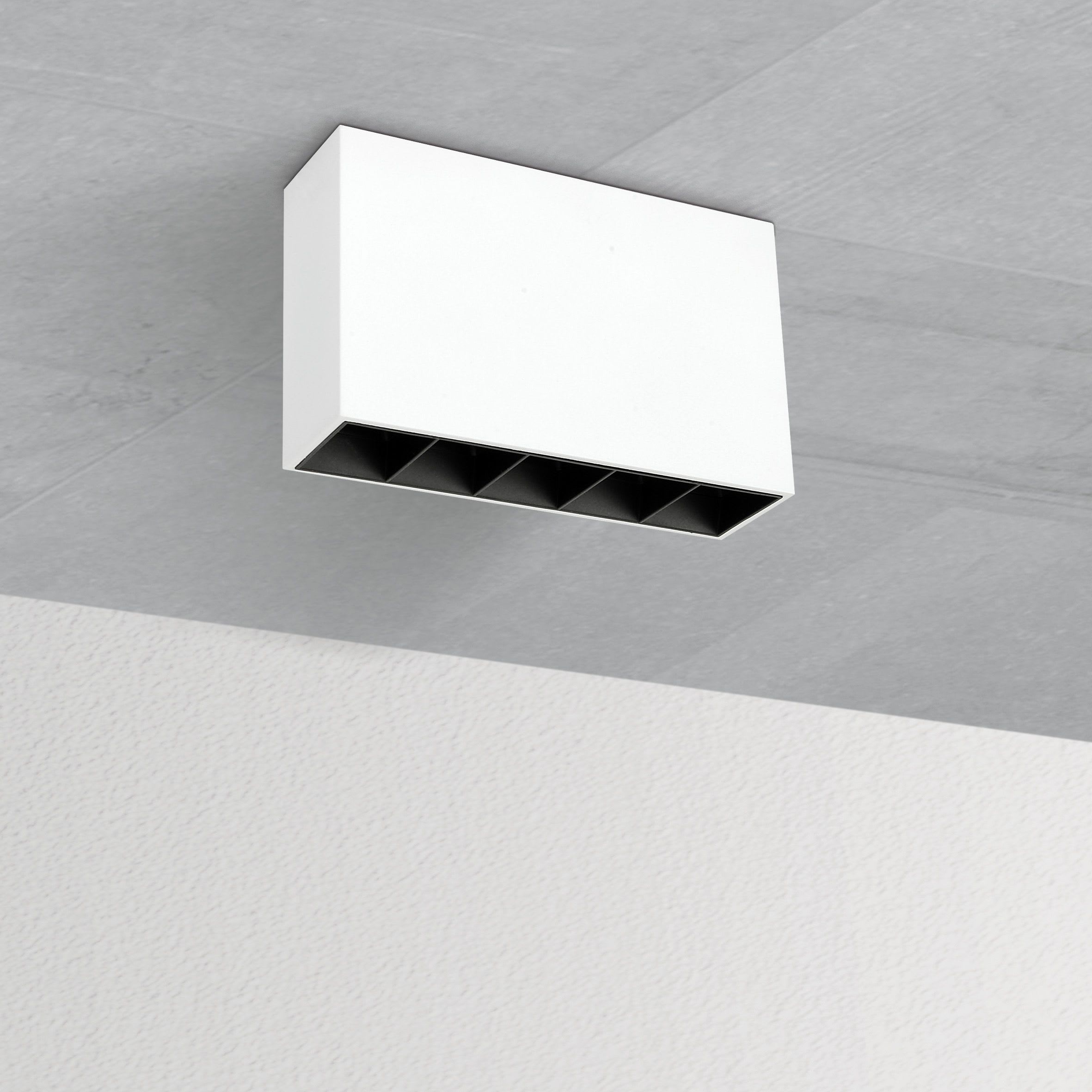 Fosnova - SPOT M5 plafonnier Led 12W blanc Ip40Ik07 1005lm 3000K 20D