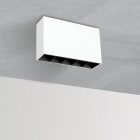 Fosnova - SPOT M5 plafonnier Led 12W blanc Ip40Ik07 1005lm 3000K 20D