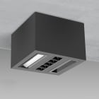 Fosnova - SPOT Mw plafonnier Led 36W noir Ip40Ik07 1925lm 3000K 15D