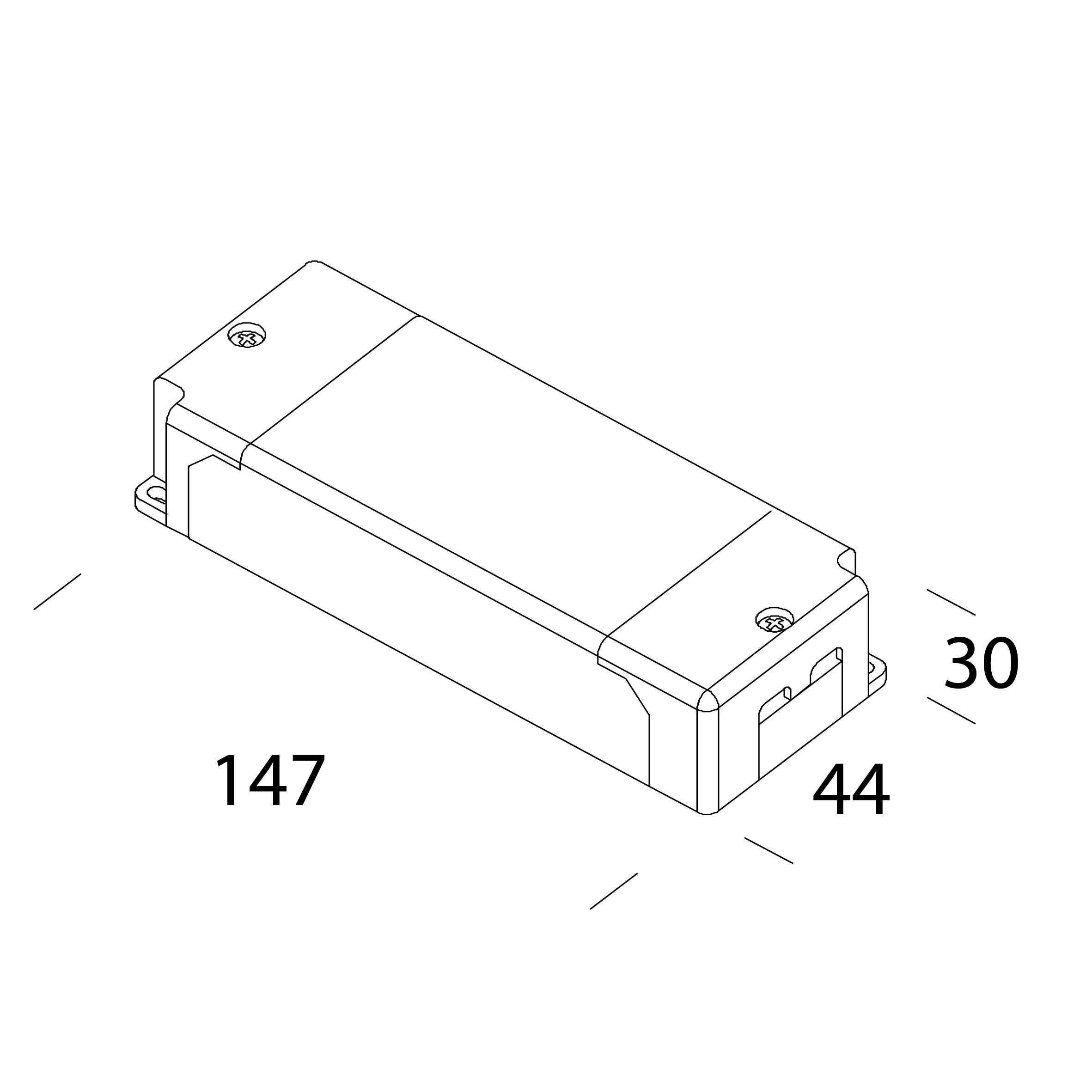Fosnova - Alimentateur 700Ma DIMM-DALI pour SPOT PANEL