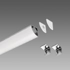 Fosnova - Profilé A d'angle aluminium mat L : 2000mm pour STRIP LED
