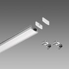 Fosnova - Profilé C aluminium mat L : 2000mm pour STRIP LED