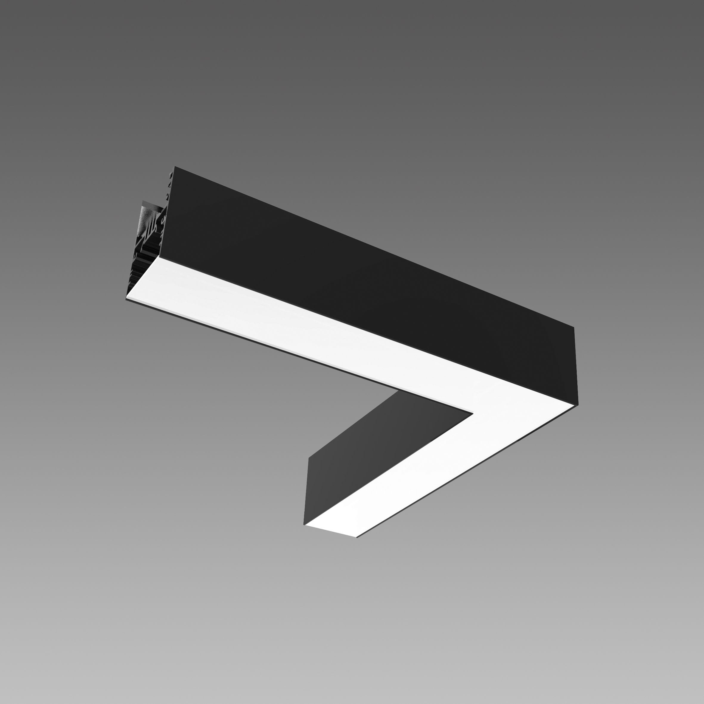 Fosnova - LISET 2.0 3026 Led Dali 14W Mod.Ang. noir