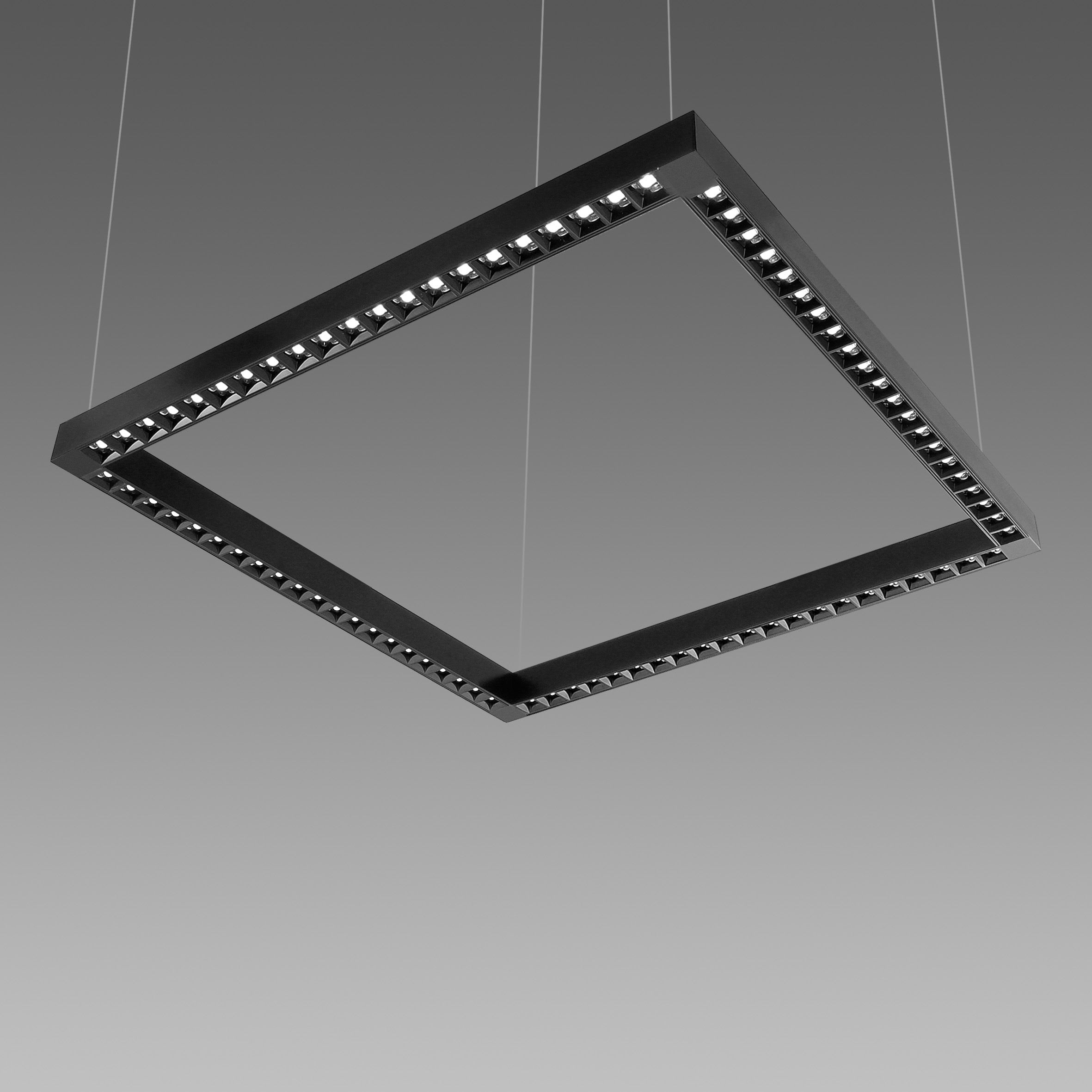 Fosnova - LISET 2.0 C4M Led 55W noir Ip40 Ik07 5878lm 3000K