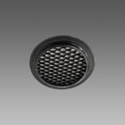 Fosnova - Diffuseur noir à ventelles pour ISPOT 1 en tôle