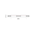 Fosnova - Raccord flexible OMNITRACK PLUS noir en polycarbonate