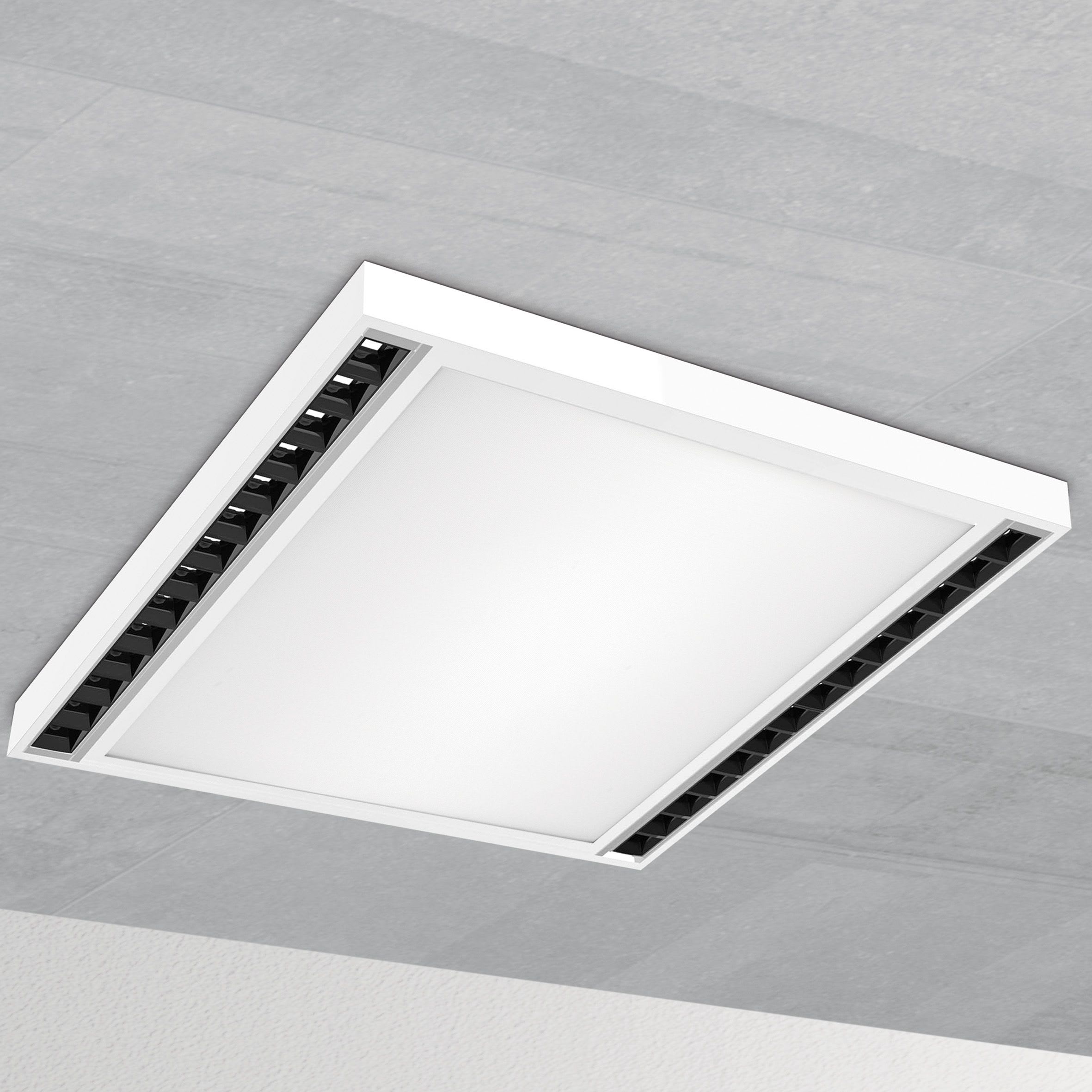 Fosnova - SPOT Panel 2 Led Dali 56W 5846lm 4000K blanc