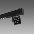 Fosnova - LISET 2.0 Led Dig Dali 96W B+M+2S noir 4000K plafonnier UGR19