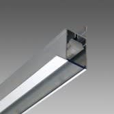 Fosnova - PROFIL Encastre/ MICRO LISET Lg 3M aluminium métalisé