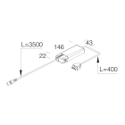 Fosnova - Alimentation ON/OFF 1x400mA pour MICROLISET 22W