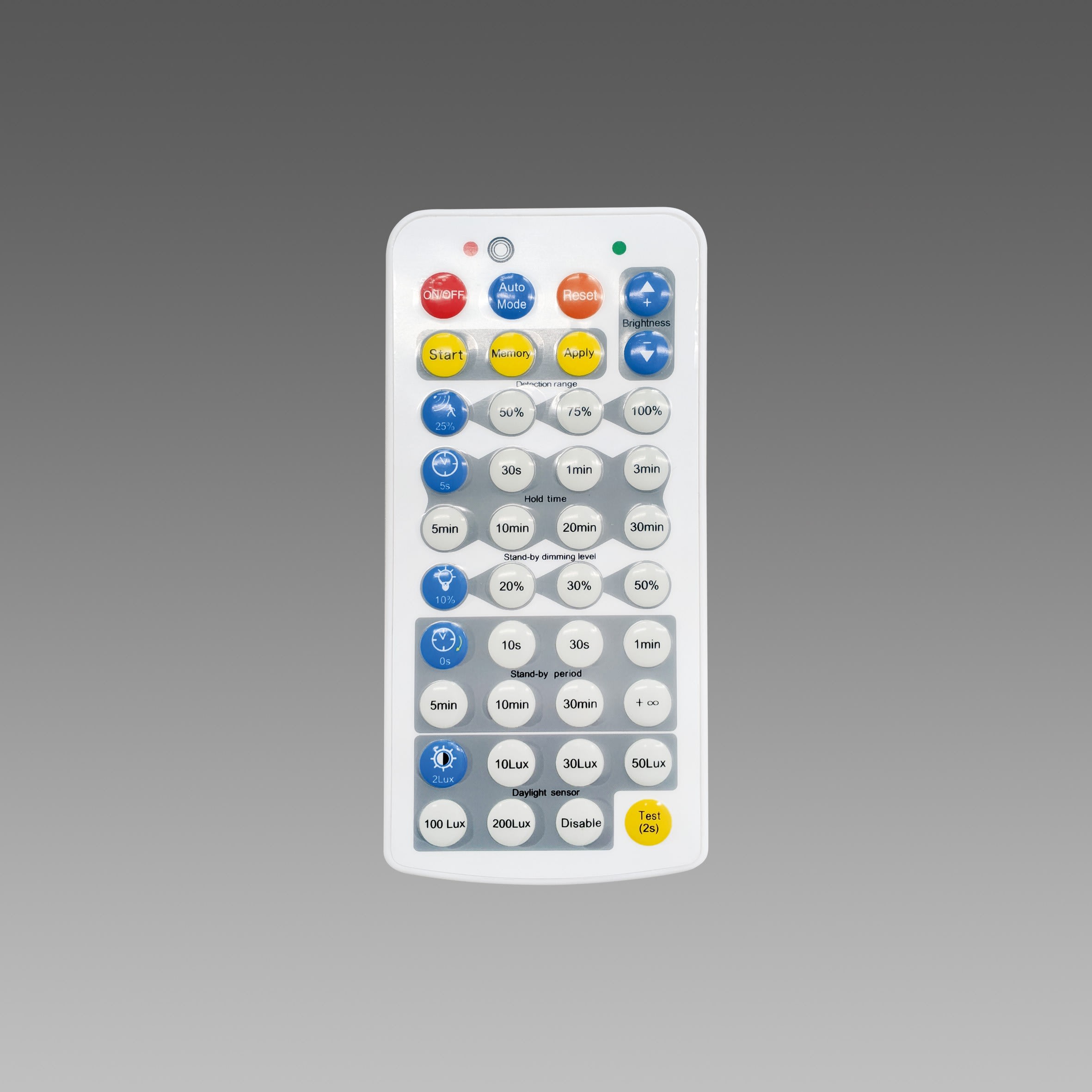 Fosnova - Telecommande Lucente paramètrage détecteur