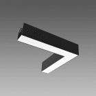 Fosnova - Modulaire Angulaire Plafonnier Liset 2.0 Led 14W blanc