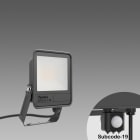 Fosnova - SEVILLA 1 Led 20W Sensor On-Off graphite 2100lm 6500K CRI80 IP65