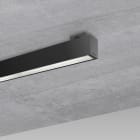 Fosnova - LISET 2.0 HE Led dali 56W 4000K L:2275mm 8 modules noir