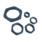 BLM - Ecrou Polyamide noir Pg 48 DIN