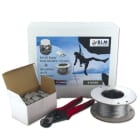 BLM - Lot 100 Agrip 1.5/2.5 + 150m filin 1.5mm + Pince