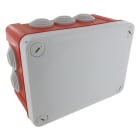 BLM - Boite de dérivation OPTIBOX Rouge IP55 - 960°C 155x110x80 avec patte 1/4T