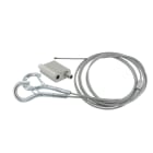 BLM - Kit 1m. filin 2.5mm dble mousqueton +1 verrou MM