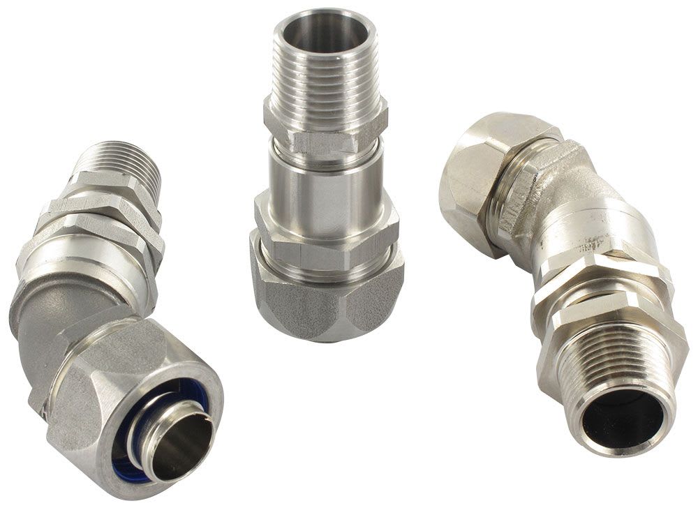 BLM - Raccord 45°EBLQ Exd 1F M12 (4-8mm)