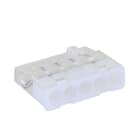 BLM - Borne Mini Connex 5 entrées blanche 0,2 à 2,5 mm²