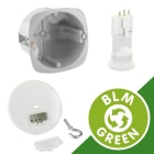 BLM - Point Centre Easyfix No Air ECO recyclé D67mm Profondeur 50mm + FD E27 Compacte