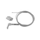 BLM - Kit 5m. filin 1.5mm équerre 90°à oeil +1 verrou PM