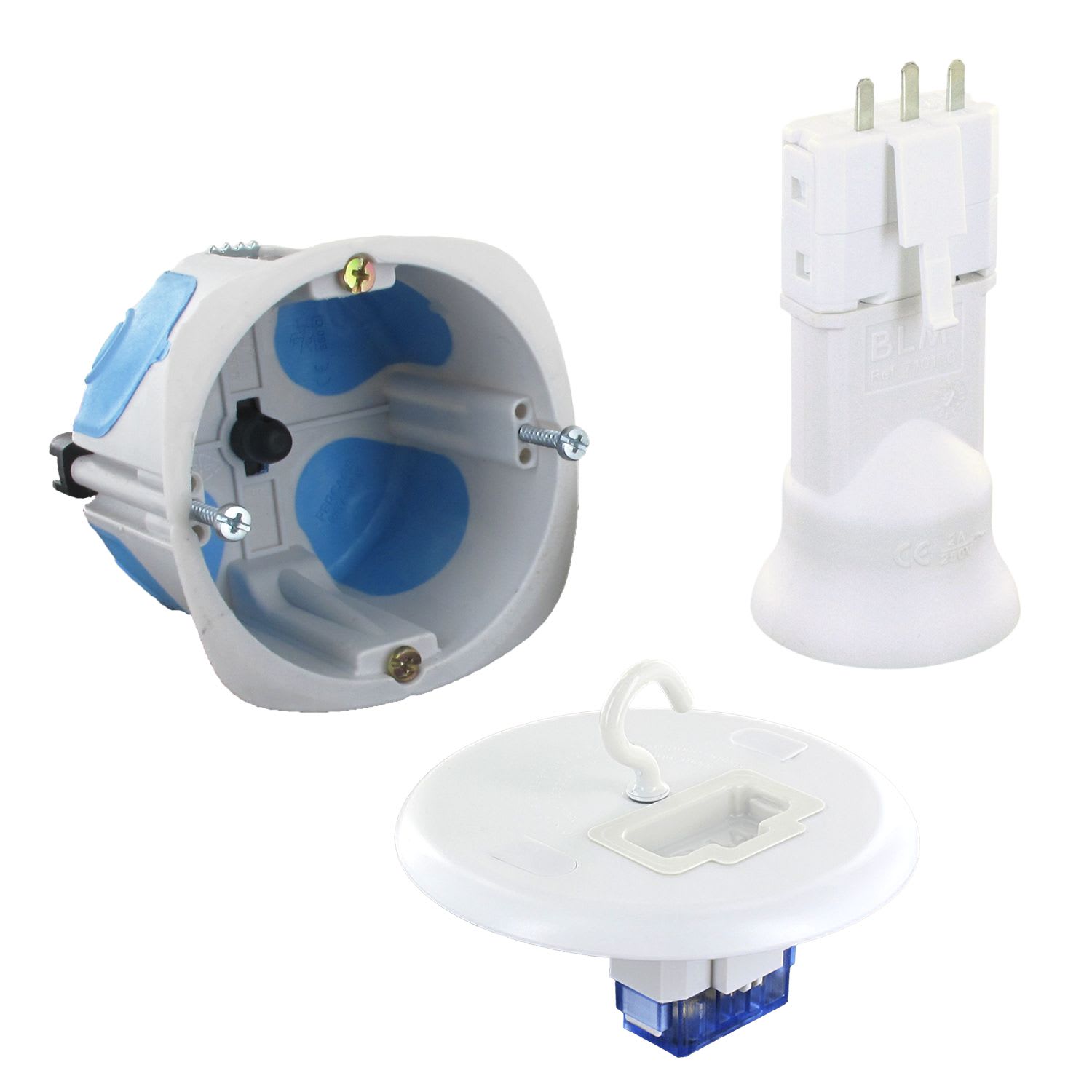 BLM - Lot de 100 Pt Ctre Easyfix No air + FD E27 C