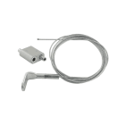 BLM - Kit 8m. filin 2.5mm équerre 90°à oeil +1 verrou MM