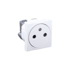 BLM - Prise simple 2P+T encastrable 45x45 mm