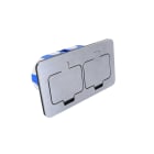 BLM - Prise étanche IP55 double poste rectangulaire 2P+T