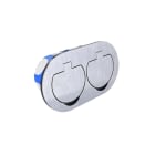 BLM - Prise étanche IP55 double poste ovale 2P+T