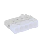 BLM - Borne Mini Connex 5 entrées blanche 0,2 à 2,5 mm²