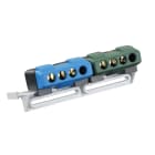 BLM - Kit support+2 borniers bleu/vert (2x10²/2x16²)