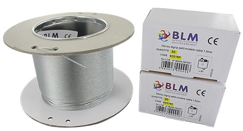 BLM - Lot de 100 Agrip PM + 150m filin 1.5mm
