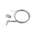 BLM - Kit 5m. filin 1.5mm équerre 90°à oeil +1 verrou PM